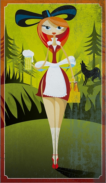 Rotzaepfchen und der durstige Wolf