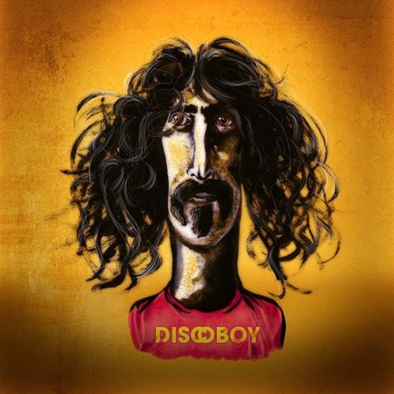 Karikatur von Frank Zappa